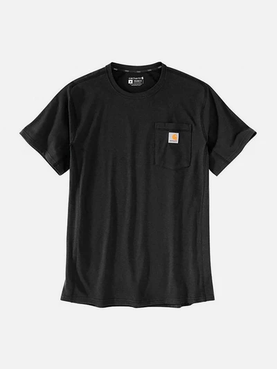 (104616) 포스 포켓 반팔티 BLACK
